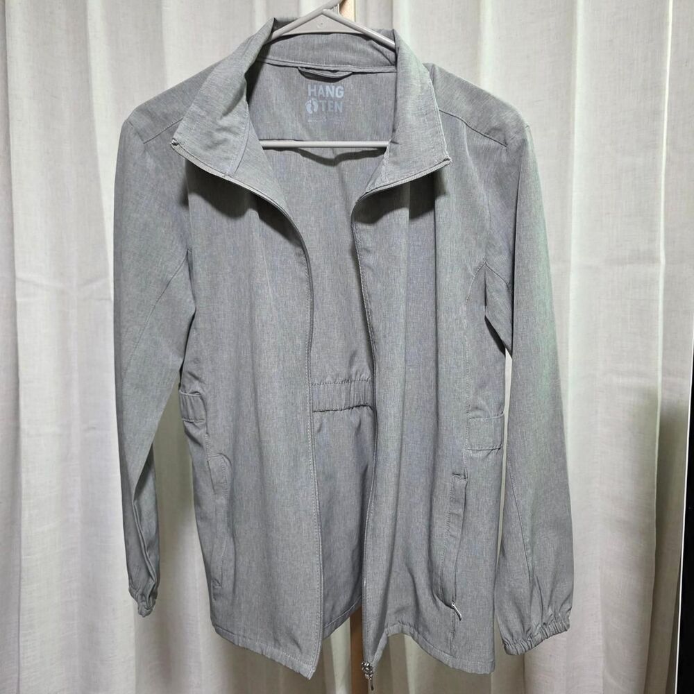 Hang-ten Women's Grey and Blue Jacket
